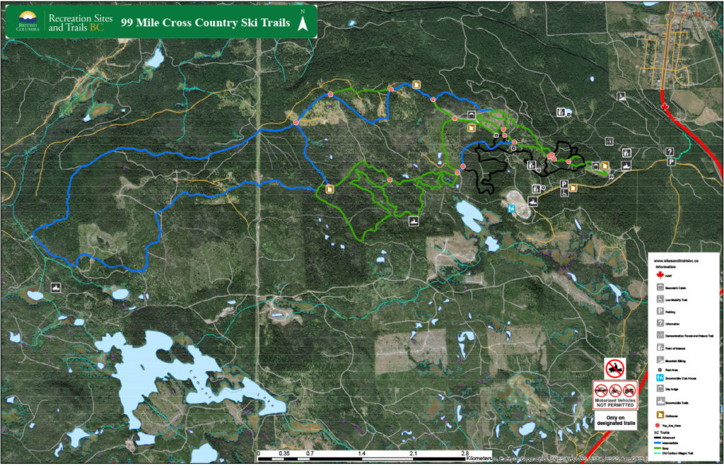 Trails Cross Country Skiing BC BC Nordic Ski Resort